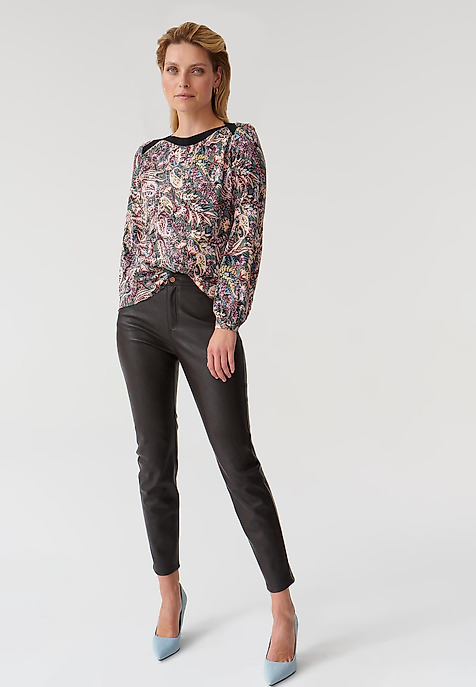 BLUZĂ CU MODEL DE DAMĂ LEJERĂ OSLO MULTICOLOR 2