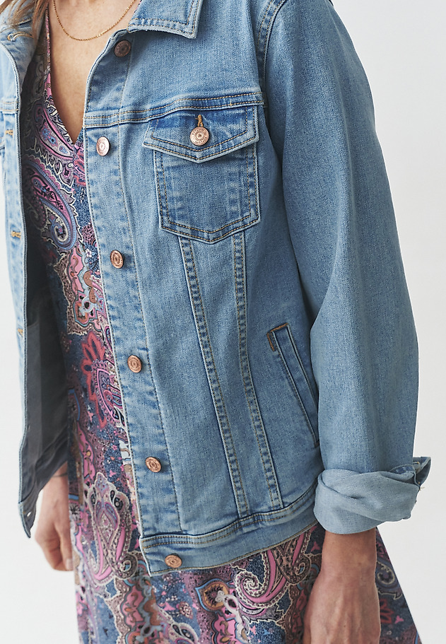 GEACĂ DENIM — BESKA GEACĂ DENIM — BESKA ALBASTRU 10