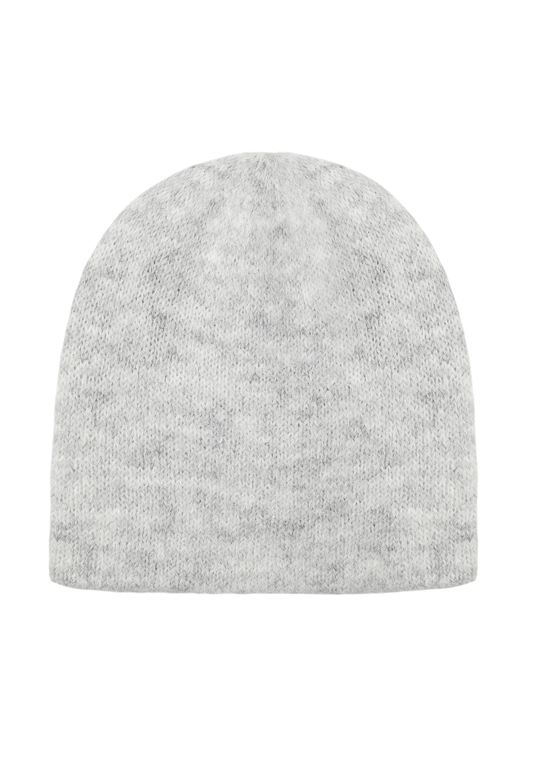 CZAPKA Z DOMIESZKĄ WEŁNY - DOVLY SZARY 2