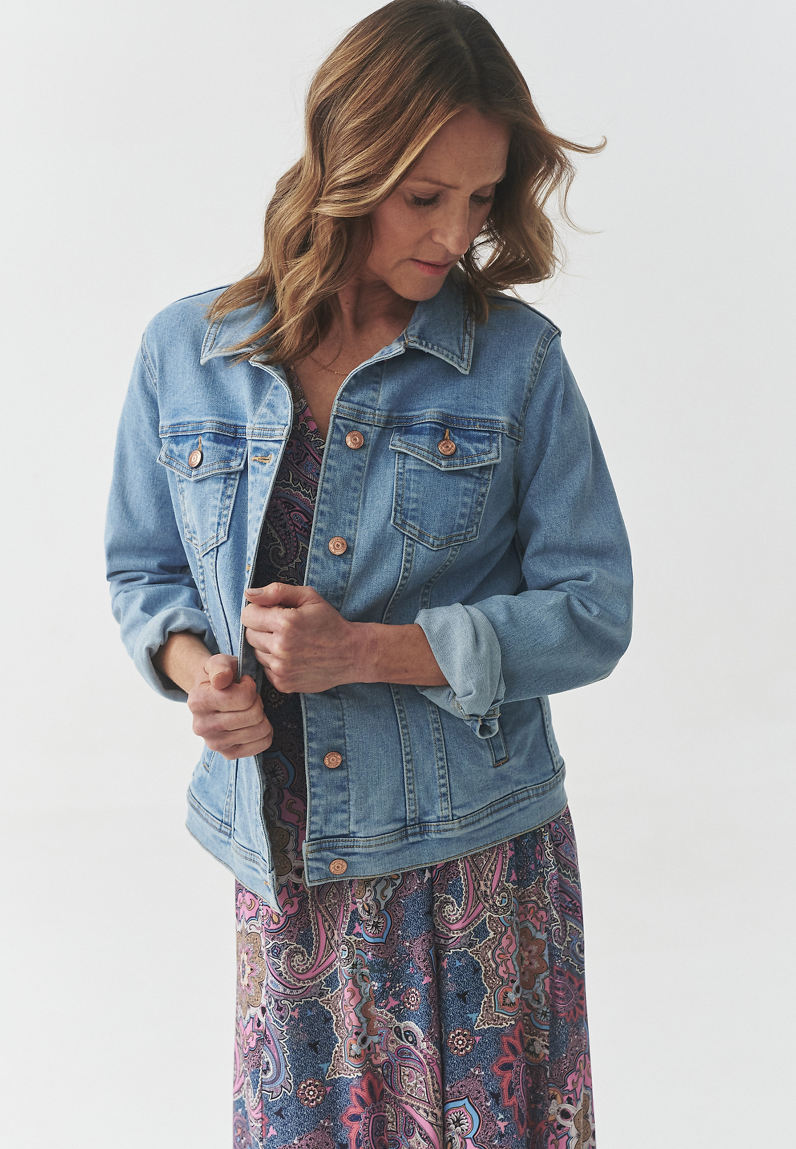 GEACĂ DENIM — BESKA GEACĂ DENIM — BESKA ALBASTRU 105361