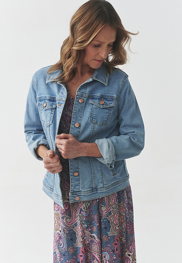 GEACĂ DENIM — BESKA GEACĂ DENIM — BESKA ALBASTRU 7