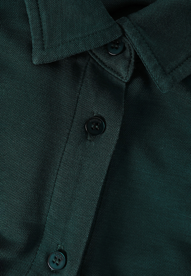 LADIES' KNITTED SHIRT WITH COLLAR — GANKO LADIES' KNITTED SHIRT WITH COLLAR — GANKO ZIELONY 8