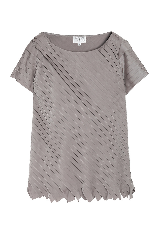 ELEGANTNA ŽENSKA BLUZA S KRATKIMI ROKAVI NAKO ELEGANTNA ŽENSKA BLUZA S KRATKIMI ROKAVI NAKO RJAVA 7