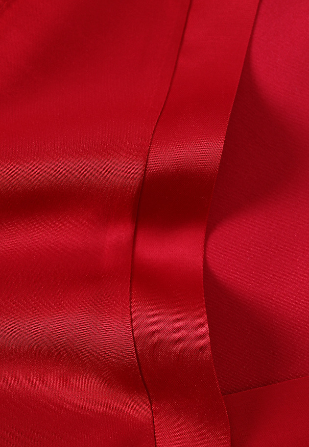 SLEEVELESS SATIN BLOUSE - SENNA SLEEVELESS SATIN BLOUSE - SENNA RED 7
