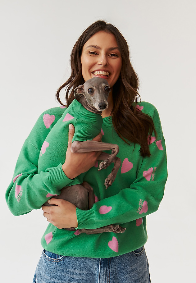 DOG JUMPER MANTI – DOGETHER DOG JUMPER MANTI – DOGETHER ZIELONY 1