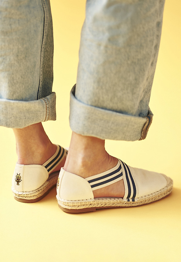 BAWEŁNIANE ESPADRYLE — ESPI BAWEŁNIANE ESPADRYLE — ESPI ECRU 1