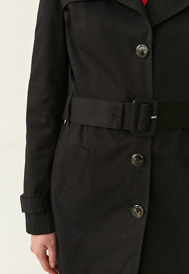 LADIES' TRENCH COAT MEGANA LADIES' TRENCH COAT MEGANA BLACK 6