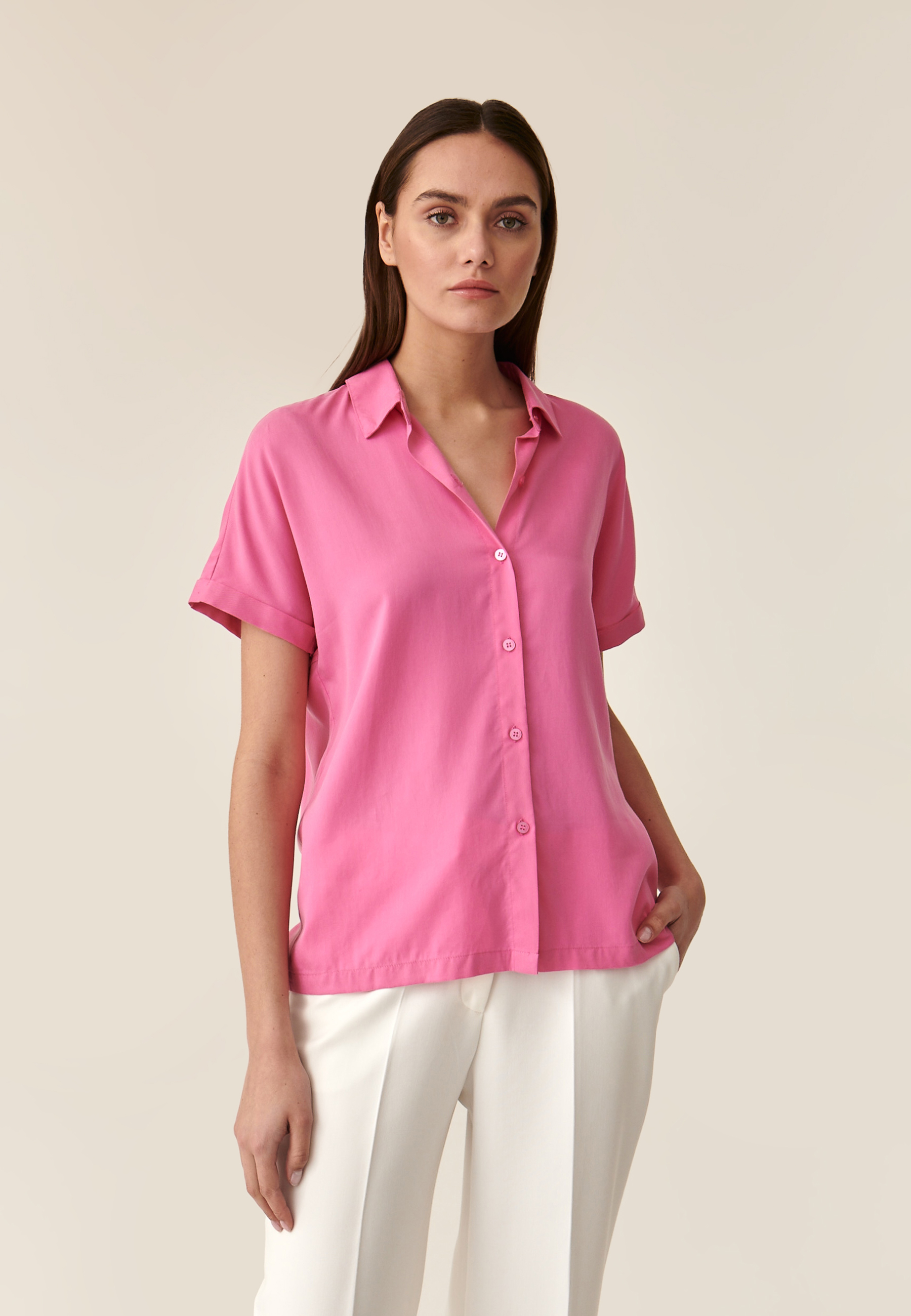 KOŠEĽA S KRÁTKYM RUKÁVOM ZARKO RUŽOVÁ 2