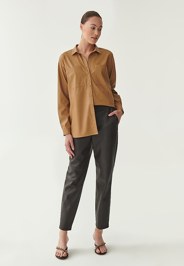 KOSZULA DAMSKA MIGUELA KOSZULA DAMSKA MIGUELA BEŻOWY 1