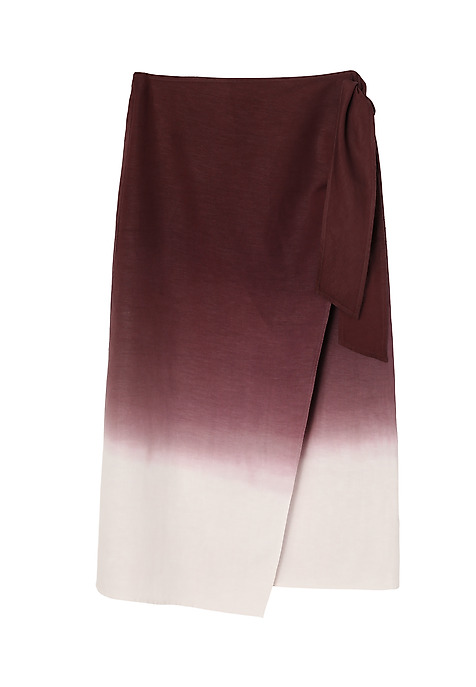 LADIES’ WRAP SKIRT WITH A TIE - RITA MULTICOLOR 2