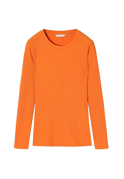 LADIES' KNITTED BLOUSE BEA ORANGE 2