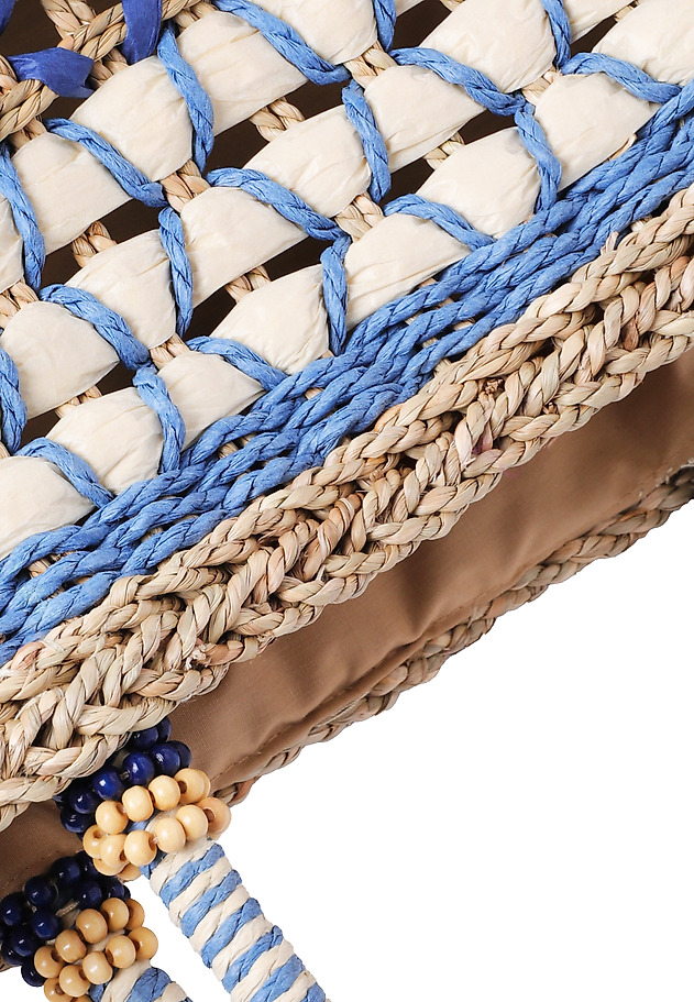 LADIES' BRAIDED BAG - FRIDA LADIES' BRAIDED BAG - FRIDA MULTIKOLOR 7