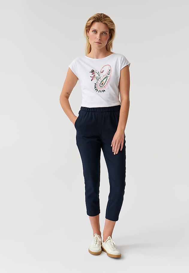 T-SHIRT DAMSKI Z NADRUKIEM AMANDA 4 T-SHIRT DAMSKI Z NADRUKIEM AMANDA 4 BIAŁY 5
