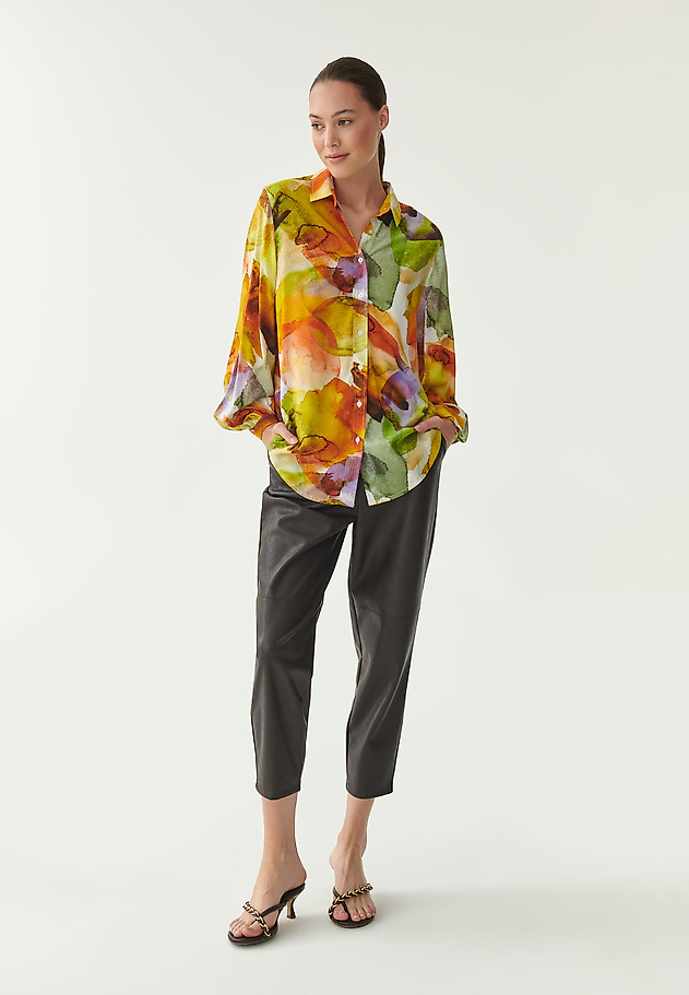 LADIES' SHIRT WITH PUFFED SLEEVES LIFO LADIES' SHIRT WITH PUFFED SLEEVES LIFO MULTIKOLOR 5