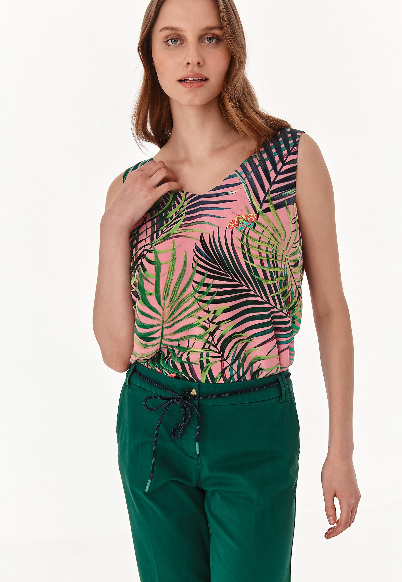 ŽENSKA BLUZA AMA ŽENSKA BLUZA AMA VEČBARVNA 106237