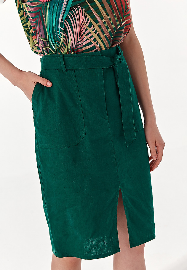 LADIES' PENCIL SKIRT ROBUSTA LADIES' PENCIL SKIRT ROBUSTA ZIELONY 4