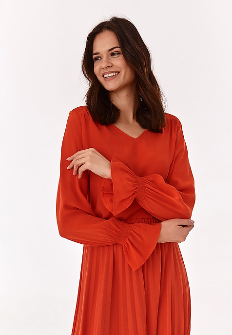 HÖLGYBLOUSE LILANA 1 NARANCSSÁRGA 2