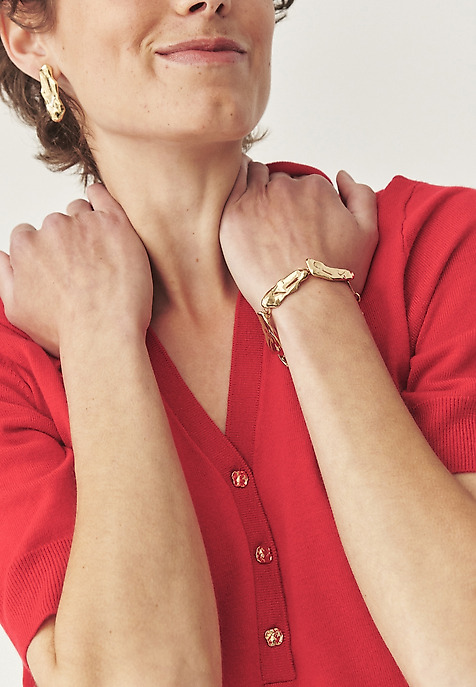 BRACELET WITH A NATURE-INSPIRED MOTIF - AKILA BRACELET WITH A NATURE-INSPIRED MOTIF - AKILA