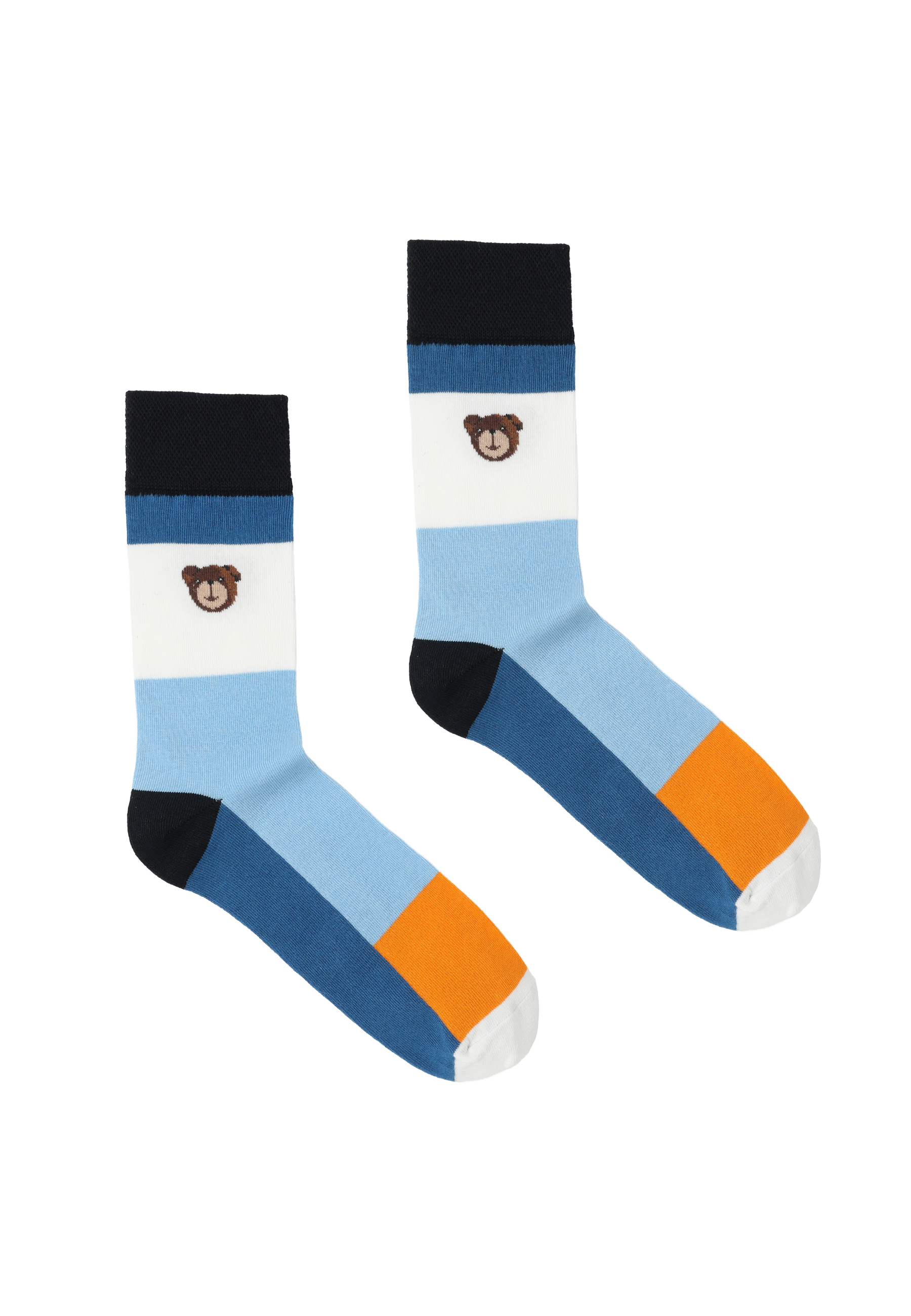 MĘSKIE SKARPETY Z MOTYWEM MISIA USZATKA - ORION MULTIKOLOR 2
