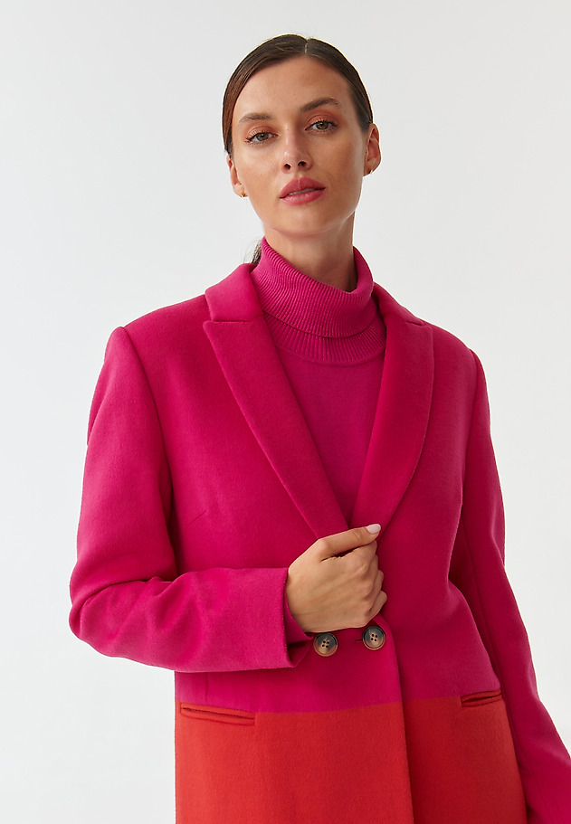 TWO-TONE LADIES’ COAT SOWIA 2 TWO-TONE LADIES’ COAT SOWIA 2 MULTIKOLOR 6