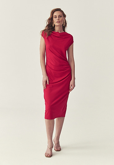 KLASYCZNA SUKIENKA Z MARSZCZENIEM - PRIMSI KLASYCZNA SUKIENKA Z MARSZCZENIEM - PRIMSI