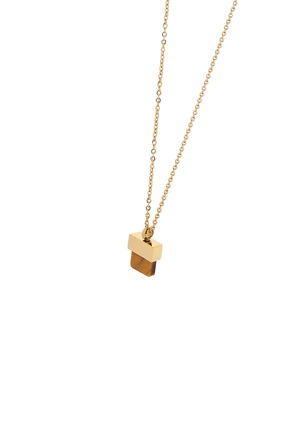 QUARTZ NECKLACE — TIGERY QUARTZ NECKLACE — TIGERY ZŁOTY 3