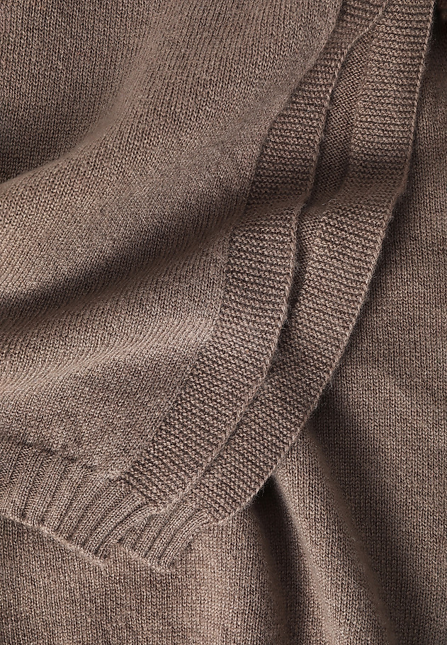 LADIES' LOOSE-FITTING SWEATER - POMKOLO LADIES' LOOSE-FITTING SWEATER - POMKOLO BEIGE 7