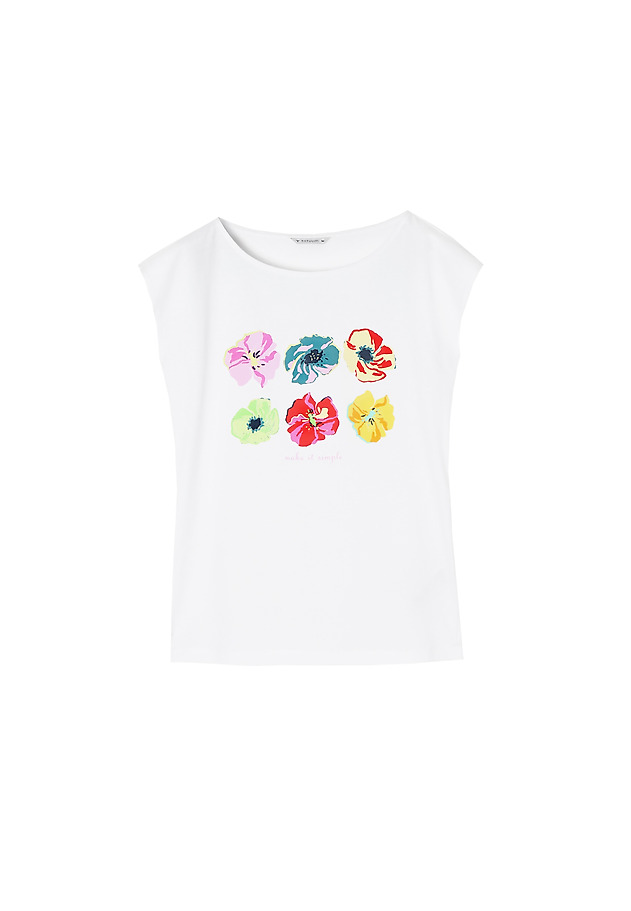 T-SHIRT DAMSKI AMANDA 6 T-SHIRT DAMSKI AMANDA 6 BIAŁY 4