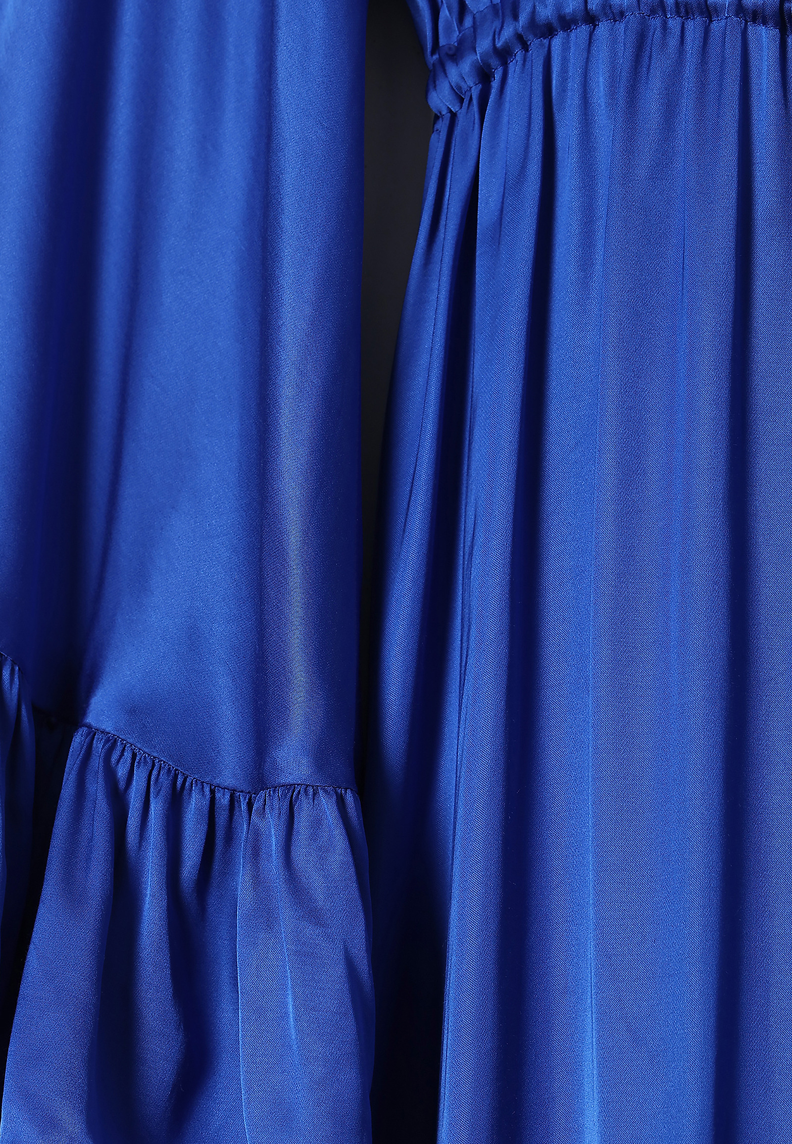 KOLEKCJA BLOOMING: SUKIENKA Z FALBANAMI ZENIA KOLEKCJA BLOOMING: SUKIENKA Z FALBANAMI ZENIA NIEBIESKI 84511