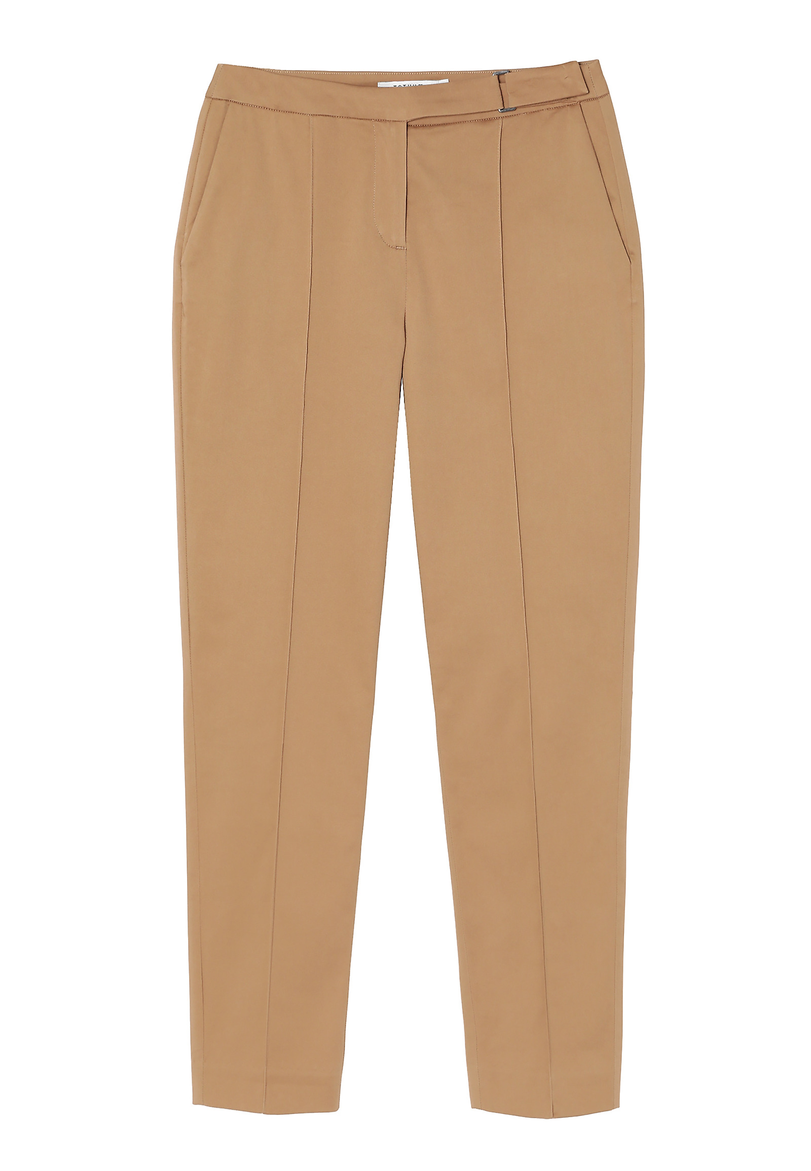 PANTALONI DE DAMĂ, DIN ȚESĂTURĂ, CU DUNGĂ CUSUTĂ - JAKINA PANTALONI DE DAMĂ, DIN ȚESĂTURĂ, CU DUNGĂ CUSUTĂ - JAKINA BEJ 95614