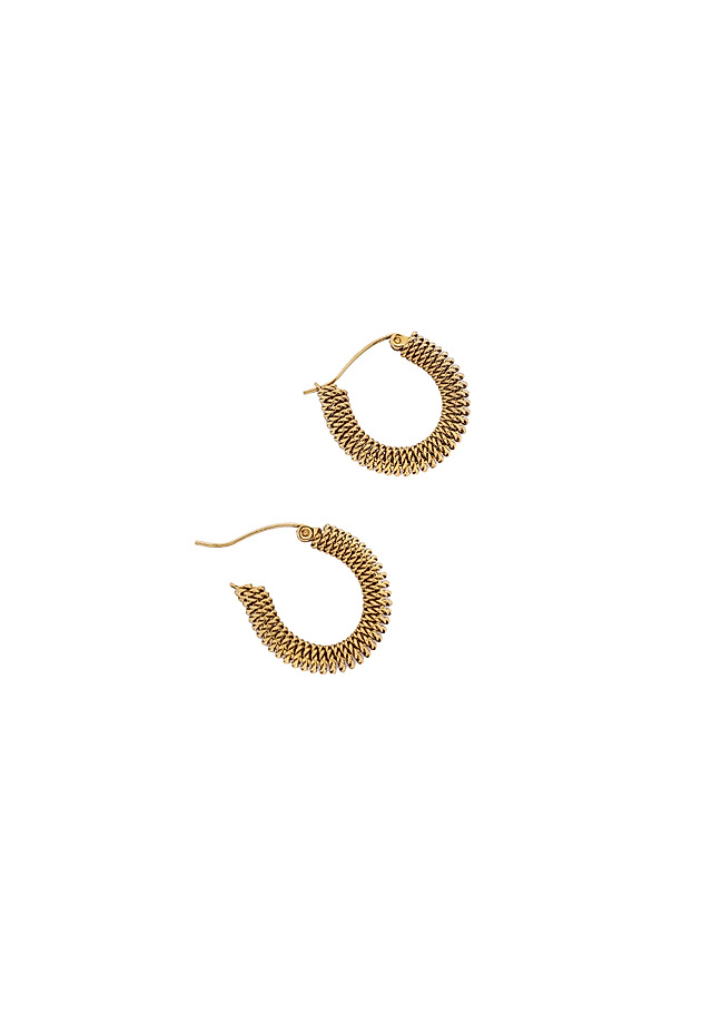 ELEGANT CIRCLE EARRINGS IN GOLD — SPEADS ELEGANT CIRCLE EARRINGS IN GOLD — SPEADS ZŁOTY 3