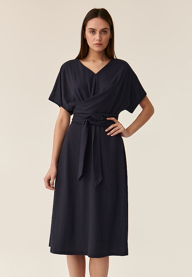 ROCHIE TRICOTATĂ CU LEGARE MILENNO 3 ROCHIE TRICOTATĂ CU LEGARE MILENNO 3 BLEUMARIN 3