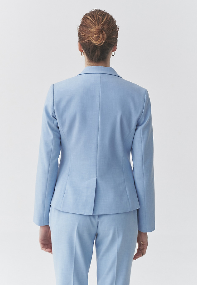 FITTED BLAZER - REMA FITTED BLAZER - REMA NIEBIESKI 4