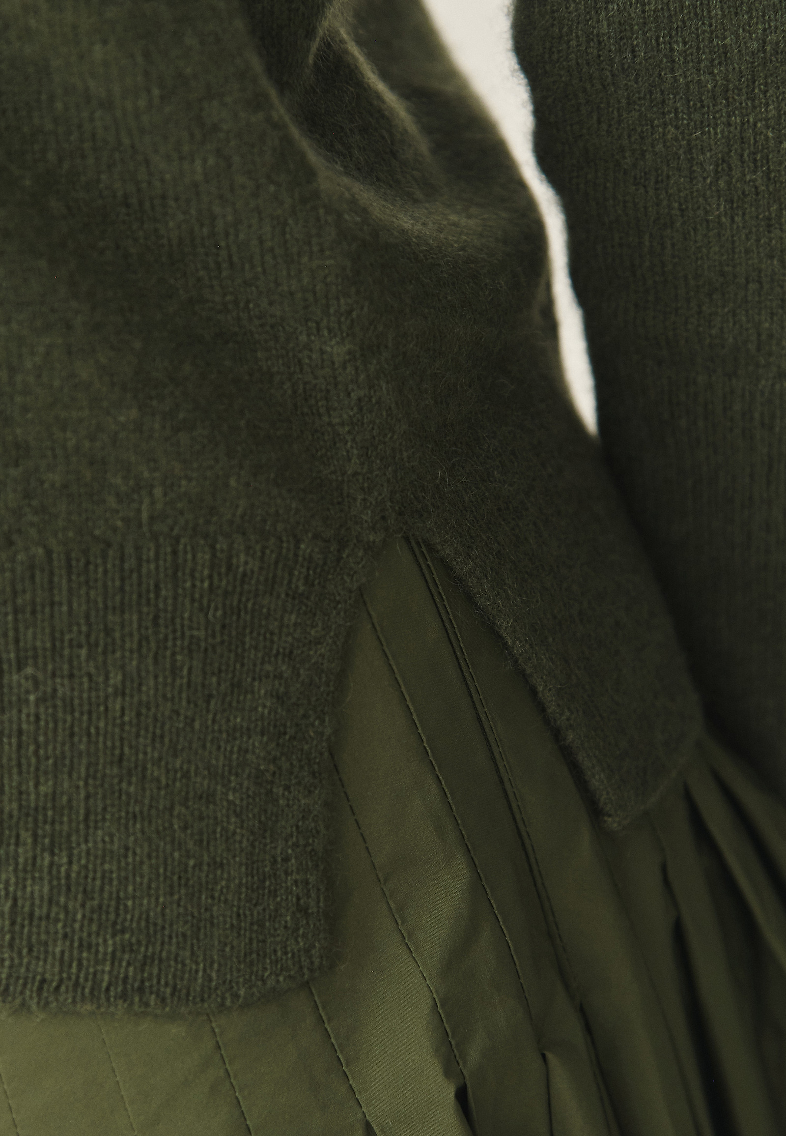 CASHMERE JUMPER - ANISTON CASHMERE JUMPER - ANISTON GREEN 117478