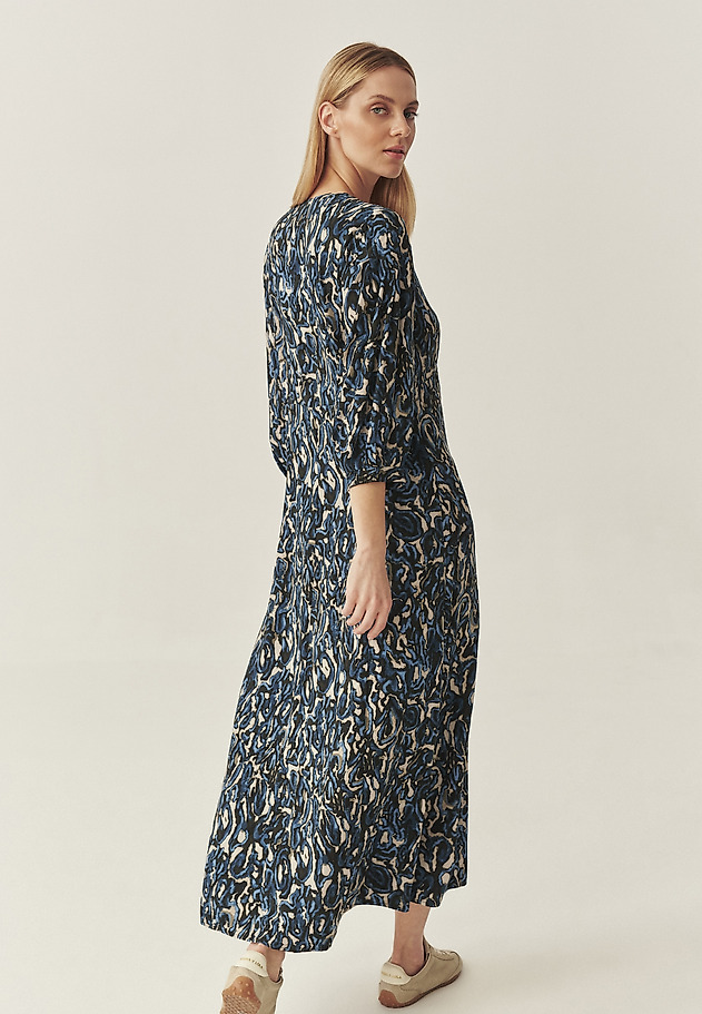 ROCHIE MIDI DIN VISCOS CU DESIGN ORIGINAL - KASIDI ROCHIE MIDI DIN VISCOS CU DESIGN ORIGINAL - KASIDI MULTICOLOR 4