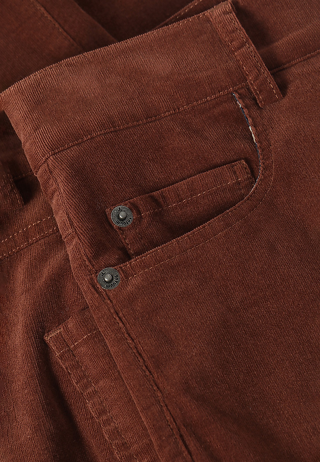 LADIES’ CORDUROY TROUSERS ZORIA LADIES’ CORDUROY TROUSERS ZORIA BRĄZOWY 6