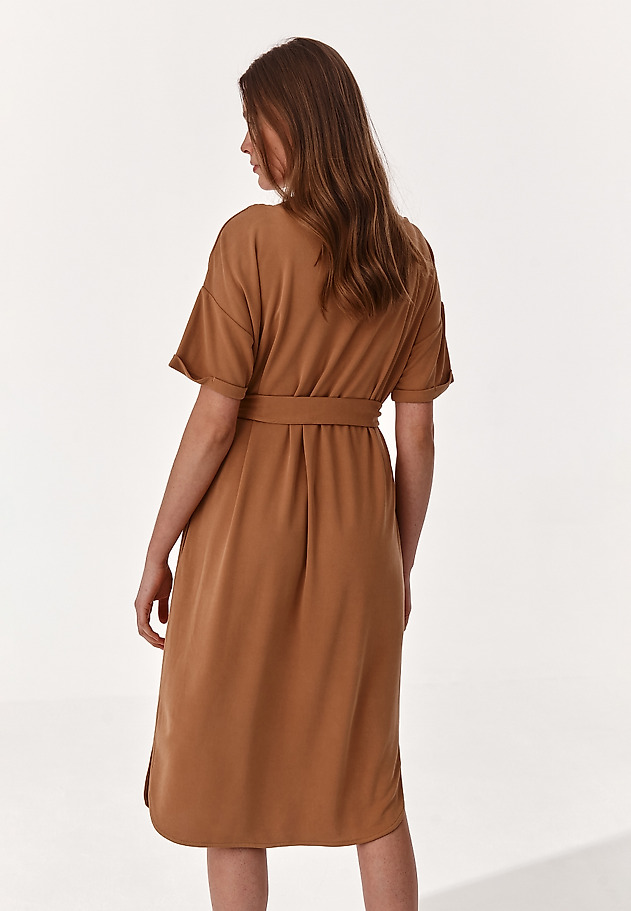 TIED DRESS CYTRIANA TIED DRESS CYTRIANA BEIGE 2