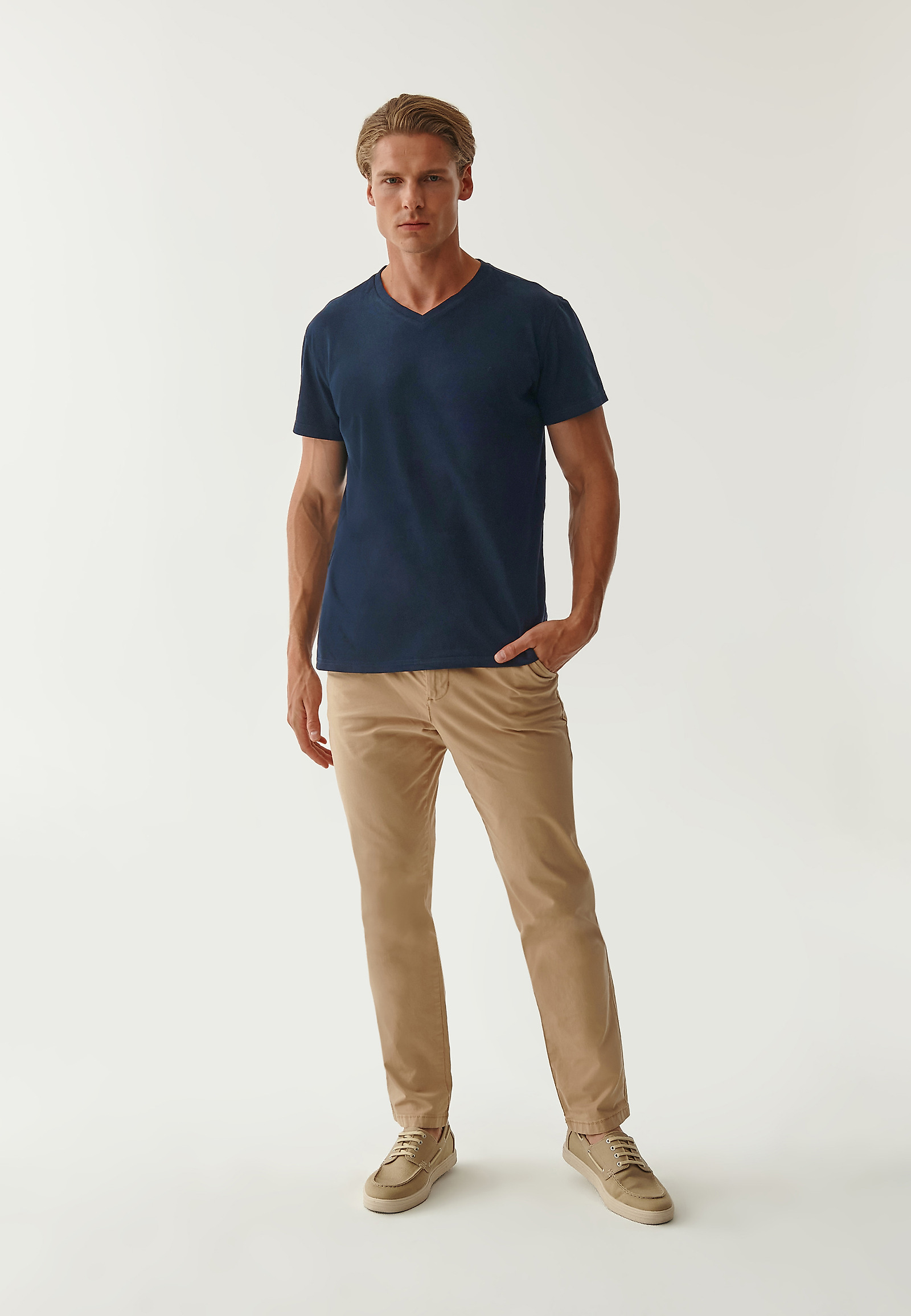 CLASSIC MEN'S T-SHIRT LUCK CLASSIC MEN'S T-SHIRT LUCK BLUE 77506