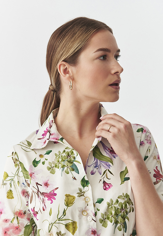 COTTON FLORAL DRESS - NIKI 2 COTTON FLORAL DRESS - NIKI 2 MULTIKOLOR 6