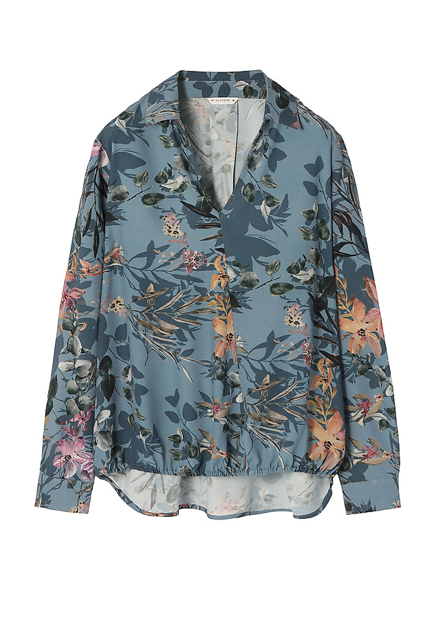 LADIES’ STRIPED BLOUSE IN FLORAL PATTERN SASENAK LADIES’ STRIPED BLOUSE IN FLORAL PATTERN SASENAK MULTICOLOR 6