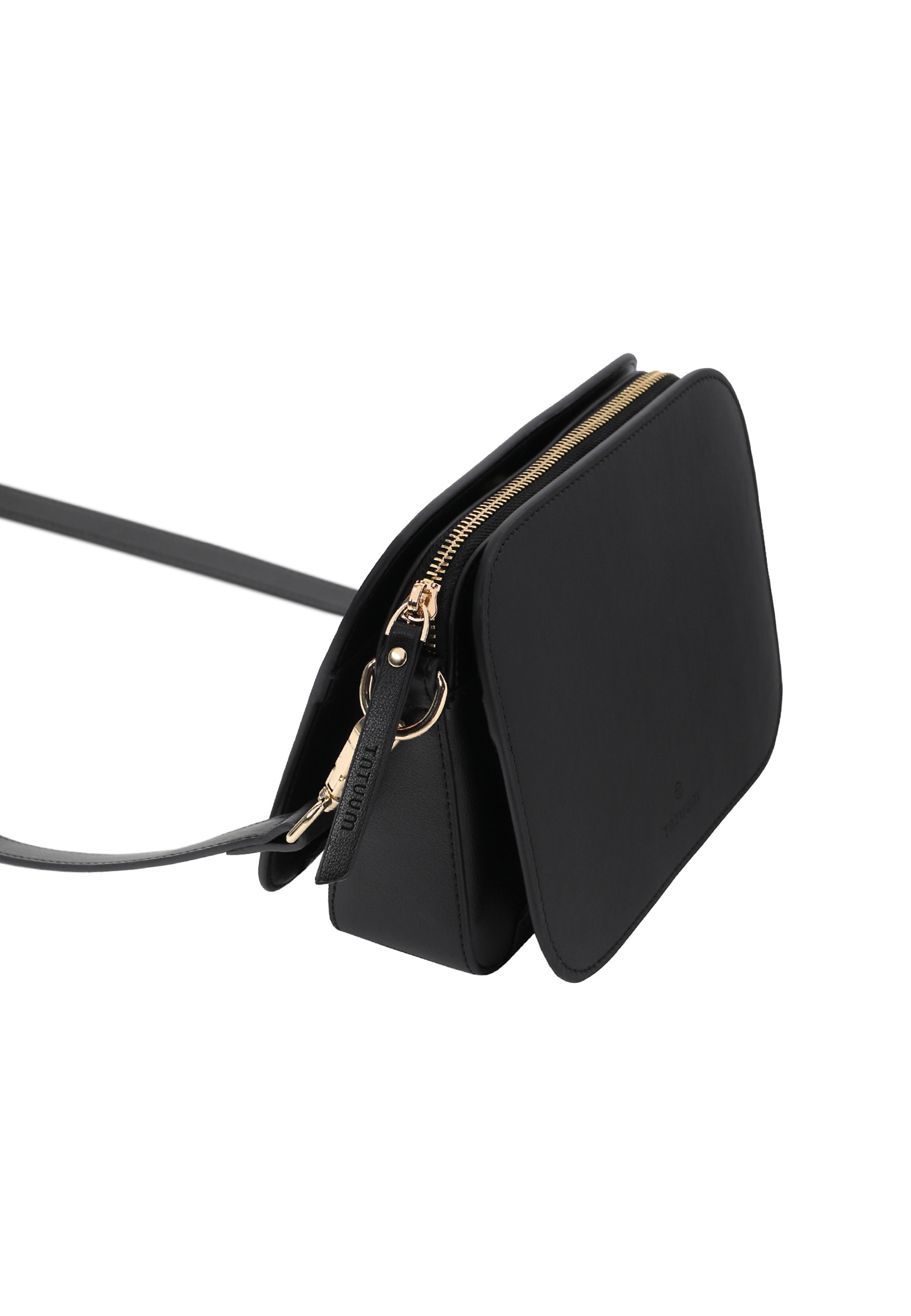 SKÓRZANA TOREBKA DAMSKA — ALDA SKÓRZANA TOREBKA DAMSKA — ALDA CZARNY 108404