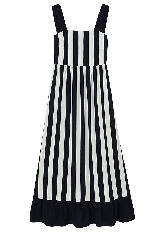 STRIPED VISCOSE MAXI DRESS - DALIANA 1 STRIPED VISCOSE MAXI DRESS - DALIANA 1 MULTIKOLOR 6