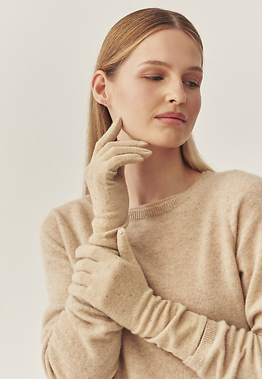 DELICATE WOOL AND CASHMERE GLOVES - BID DELICATE WOOL AND CASHMERE GLOVES - BID
