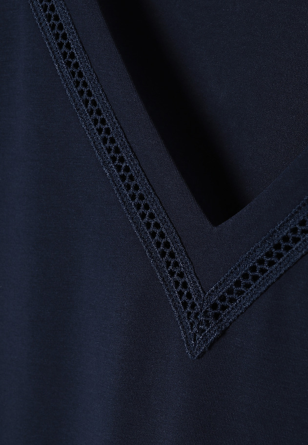 COTTON KNITTED DRESS - KOKENA COTTON KNITTED DRESS - KOKENA NIEBIESKI 7