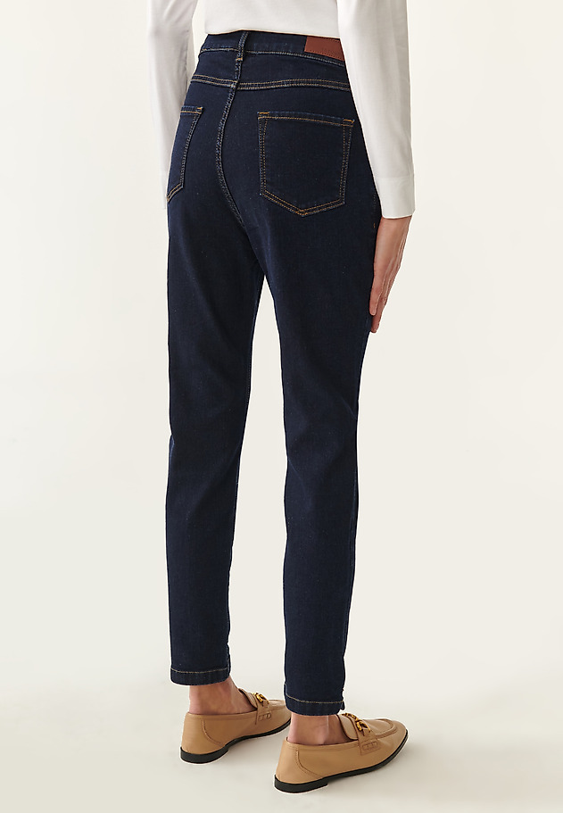 LADIES' DENIM JEANS RULKO LADIES' DENIM JEANS RULKO GRANATOWY 3