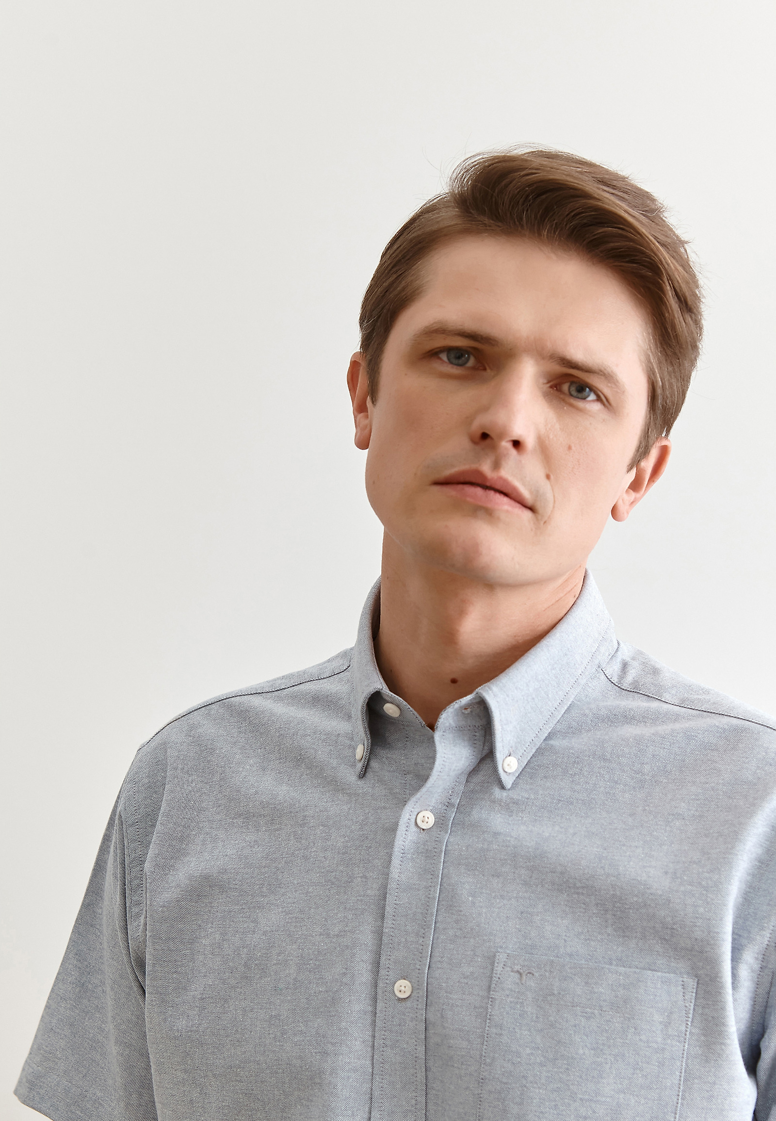 MAN'S SHORT SLEEVED-SHIRT DORT 1 CLASSIC MAN'S SHORT SLEEVED-SHIRT DORT 1 CLASSIC NAVY BLUE 84299
