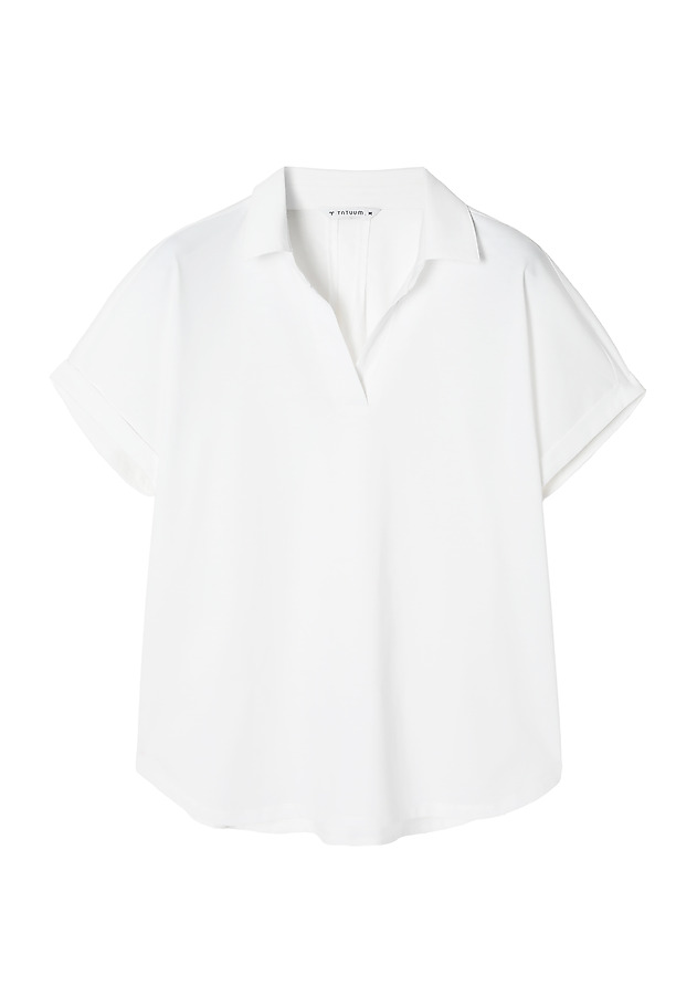 LADIES’ BLOUSE WITH A COLLAR - AMBRA LADIES’ BLOUSE WITH A COLLAR - AMBRA ECRU 5