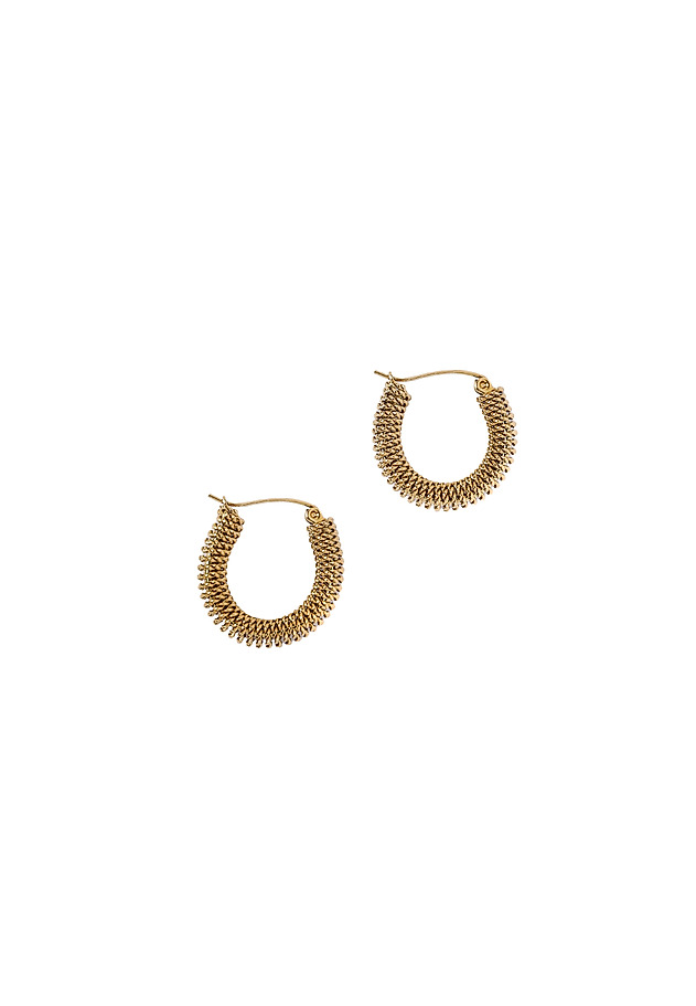 ELEGANT CIRCLE EARRINGS IN GOLD — SPEADS ELEGANT CIRCLE EARRINGS IN GOLD — SPEADS ZŁOTY 2