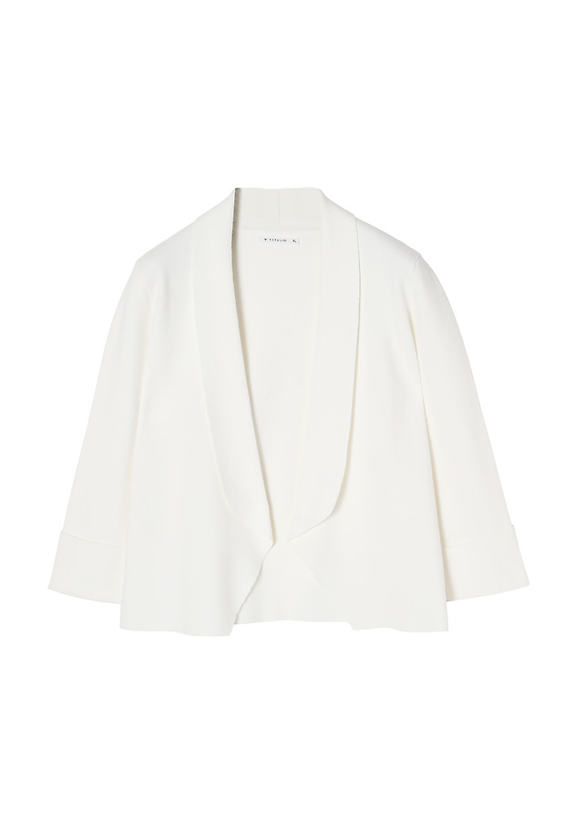 STYLOWY SWETER DAMSKI TYPU NARZUTKA - PRADA STYLOWY SWETER DAMSKI TYPU NARZUTKA - PRADA ECRU 6
