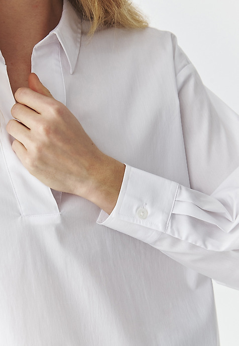 HÖLGYBLOUSE KRALERREL — LORCA FEHÉR 2